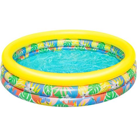 Planschbecken Floral Paradise 168cm Swimmingpool Kinderpool Gartenpool Schwimmbecken Pool (1/5)