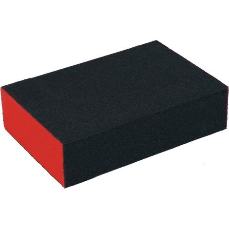 Spugna abrasiva EXTOL, 100 x 70 x 25 mm, P80, quattro lati, abrasivo-corindone 8803663