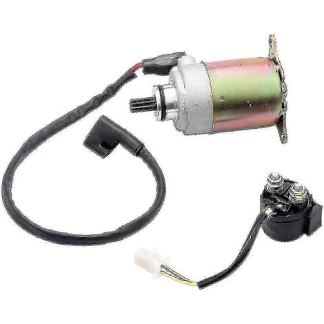 Démarreur pour moteur GY6 150cc 125cc scooter quad cyclomoteur 4 roues (1/4)