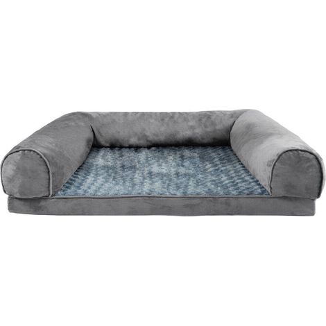 Skylos Orthopedic Pet Bed Foam Large Dog Bedding Plush Mattress Soft Cushion Mat