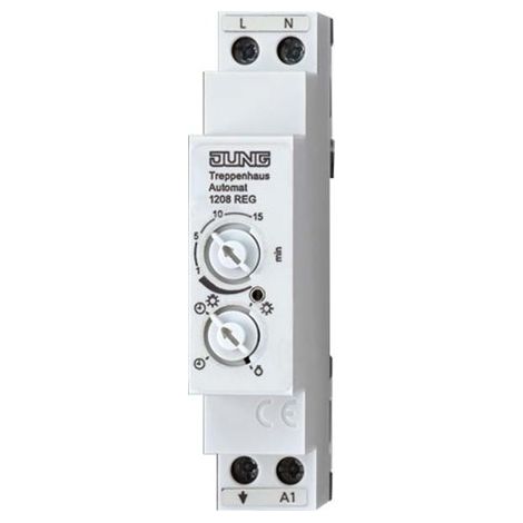 Jung 1208 REG disjoncteur blanc pour usage domestique