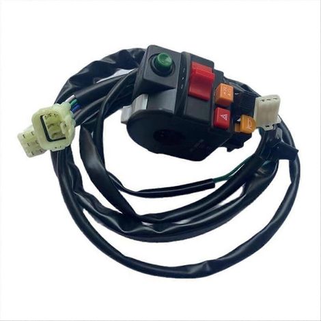 Commutateur de guidon gauche pour QUAD 500CC 600CC Cforce X5 X6, poignée de commande ATV, interrupteur d'origine, pièce de rechange compatible (1/5)