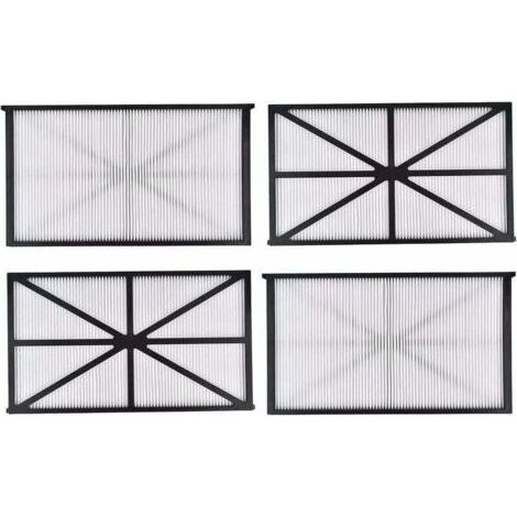Lot de 4 cartouches filtrantes pour aspirateurs de piscine Hayward TigerShark et SharkVac – Compatible avec modèle RCX70101 (1/4)