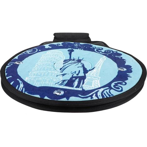 Coussin de siège rotatif en tissu et mousse, facile à nettoyer, conçu pour usage multiple, idéal pour personnes âgées et handicapées pour entrer et sortir de voiture (1/5)