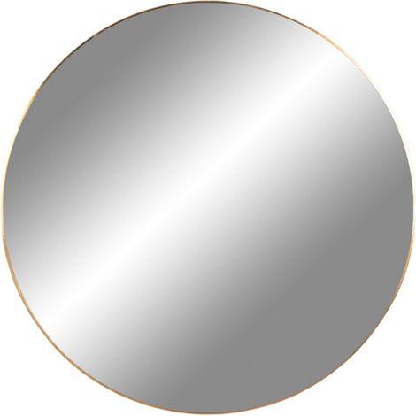 Miroir rond en métal ø40cm - Laiton - Jersey (1/4)