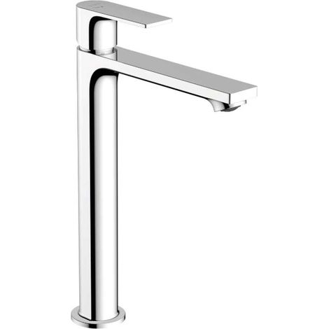 Hansgrohe Rebris E - Grifo para cuenca de lavabo, con desagüe, CoolStart, cromo 72581000 (1/3)