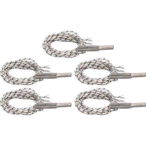 5 Pièces Tube Chauffant Imprimante 3D 50W Acier Inox Tête Fil Nickel Chrome Chauffoir Cartouche 2m/78.7in 12V CC (1/5)