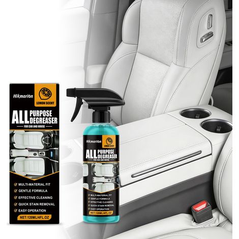 Dégraissant multi-usages pour l'intérieur des voitures, nettoyage des coussins et des tissus d'assise – 120 ml -- AKRACING (1/5)