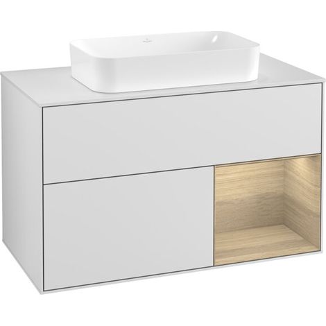 Villeroy & Boch G251PCMT Meuble sous lavabo Finion G25 (1/2)