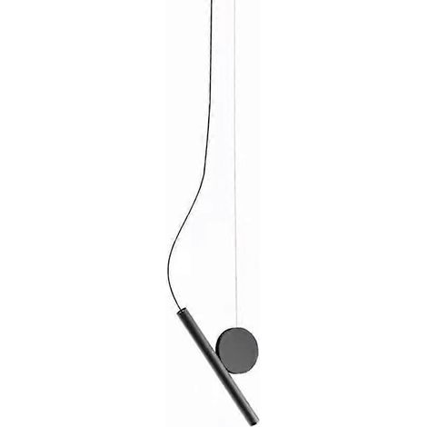 Suspension géométrique nordique avec spot LED orientable pour îlot de cuisine ou salle à manger (1/5)