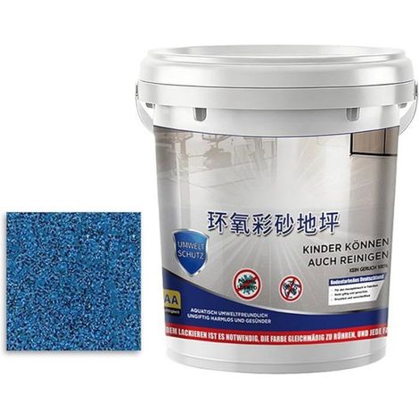 Peinture époxy antidérapante – Revêtement de sol durable pour garage – Haute résistance aux chocs – Application à faible odeur (1/5)