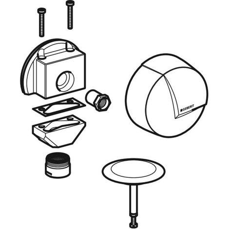 Geberit 242361211 Kit de montage préfabriqué