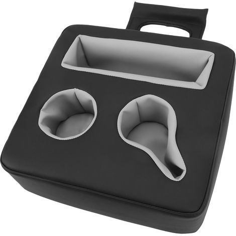 Porte-gobelet de canapé, oreiller polyvalent, siège arrière, plateau organisateur de boissons pour camping-car, bateaux, canapé-lit (1/5)