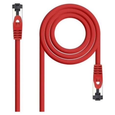 Cable de Red RJ45 SSTP Nanocable 10.20.2002-R Cat.8.1/ 2m/ Rojo