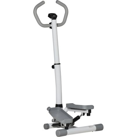 Stepper de fitness avec écran LCD, cadre métallique et vitesse réglable 55 x 53 x 118-128 cm (1/5)