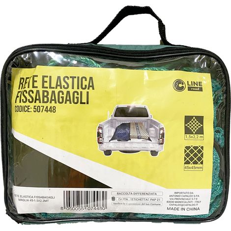 C RETE ELASTICA FISSABAGAGLI MAGLIA 45-1.5X2.2MT