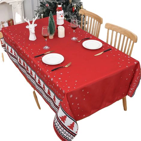 Mantel rectangular, impermeable y reutilizable de 135 × 200 cm. (1/2)