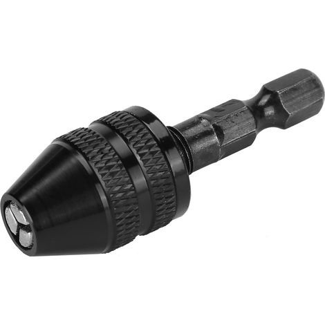 Tournevis électrique à tige hexagonale de 6,5 mm, adaptateur de mandrin de perceuse, convertisseur à changement rapide (H01335) (1/5)