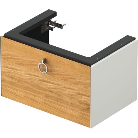 Duravit White Tulip, meuble sous-lavabo suspendu, largeur 684 x (1/3)