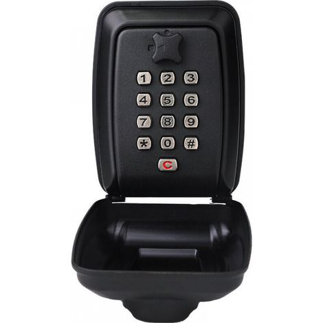 Noir Etanche Boite à Clés Sécurisée Boite à Clefs Murale Coffre Clef Exterieur Boitier Clefs Securise Coffre Fort a Clef Mural Key Safe Box-Partagez L'accès à Vos Clés en Toute Sécurité Noir 1219562mm (1/5)