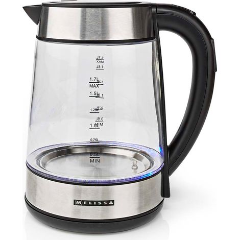 Bouilloire en verre de 1,7 L, 2200 W, contrôle de la température (1/5)