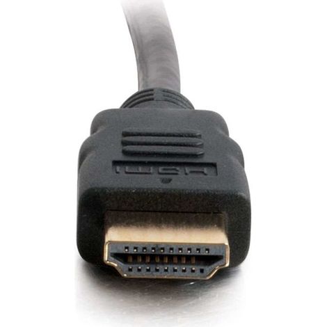Câble HDMI C2G 5ft - HDMI Type A (Standard) - 1,5 m - 4096 x 2160 pixels - Compatibilité 3D - Noir (1/4)