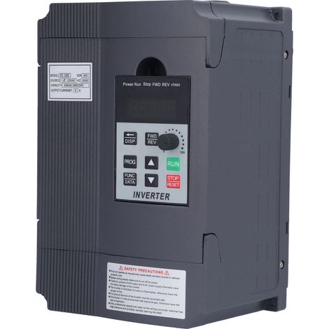 Variateur de fréquence monophasé AT1-1500S Convertisseur 220V triphasé pour moteur CNC, contrôle PWM silencieux et stable (1/4)