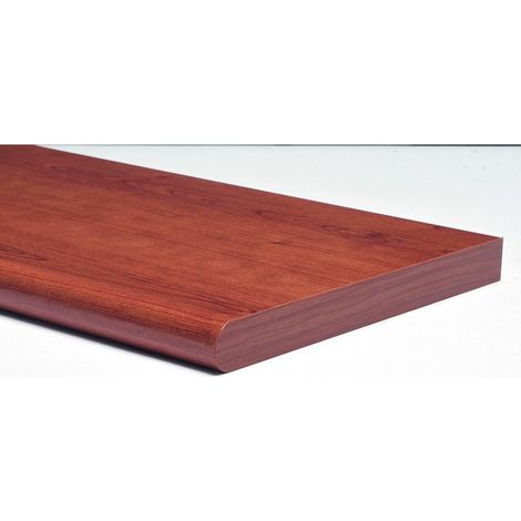 1PZ MENSOLA MURALE STONDATA Col. Ciliegio cm. 60x20x1,8
