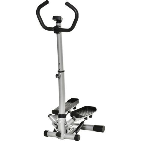 Stepper HOMVRA con manubrio regolabile, schermo LCD e velocità regolabile (1/5)