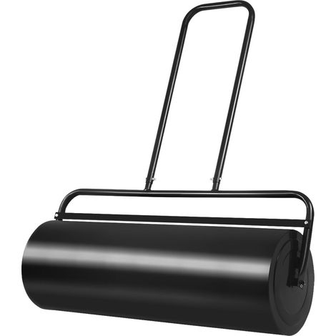 48L Steel Garden Lawn Roller Water Sand Filled Outdoor Grass Roller w/Drain Plug (1/5)