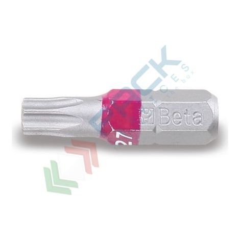 Inserti torx Beta colorati 1/4 tx 10 con impronta tamper resistant 25 mm (1/2)