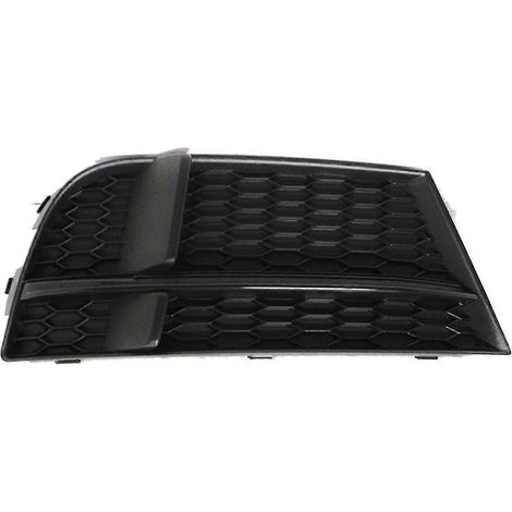 Grille inférieure de pare-chocs avant droit, cache nid d'abeille 8V3807682AB, compatible avec A3 S3 M 2017-2019, feu antibrouillard H (1/5)