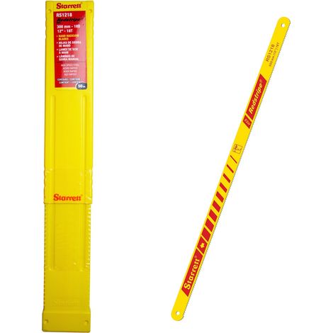 Starrett RS1218 - Lame x 18t seghetto da 12 pollici (1/4)