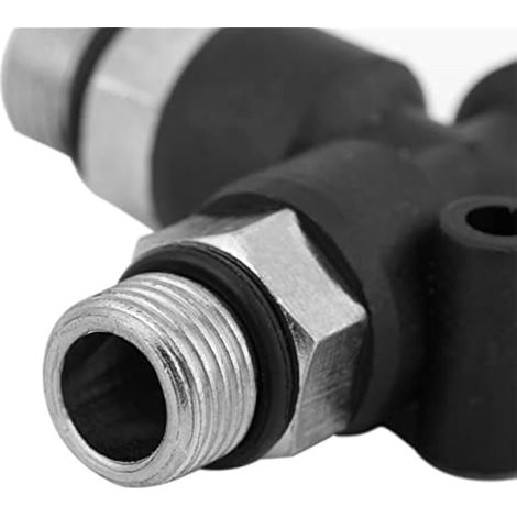 Mini compresseur aérographe avec répartiteur d'air et connecteur de pulvérisation – Raccordez trois tuyaux à une pompe – Anti-fuite, facile à utiliser pour les bricoleurs (1/3)