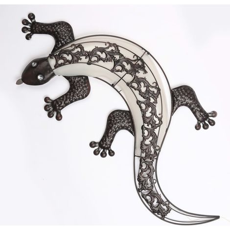 LED-Solar-Außenwandleuchte Gecko HI (1/3)