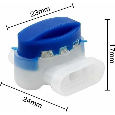 20-teiliges Kabelverbinderset, 314 gelgefüllte Harzklemmen, wasserdichte Kabelverbinder für Gartengeräte, Mähroboter und Autos. (1/4)