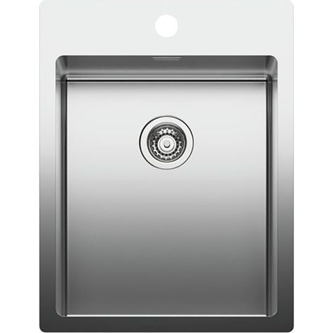 Naber Einbaubecken Corno Basso PR2, Edelstahl (1/3)