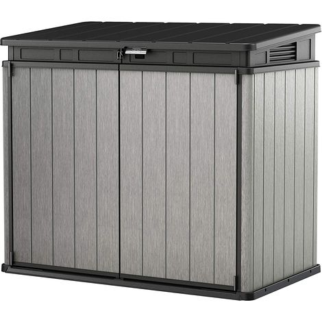 Keter Elite Store Shed 4 x 5ft Plastic Garden & Wheelie Bin Storage (1/5)