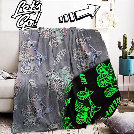 CCYKXAPhosphorescent, Soft and Fluffy Light-Up Blanket (B, 130x150cm) (1/5)