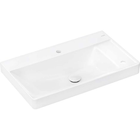 hansgrohe Xelu Q Waschtisch, 2 Hahnlöcher, mit Ablage, mit (1/5)