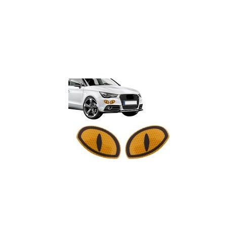 Autocollants réfléchissants pour Voiture – Autocollant réfléchissant pour Conduite de Nuit Yeux Ronds et imperméables – pour Voiture, Pare-Chocs, fenêtres, Ordinateurs Portables, Murs (1/5)