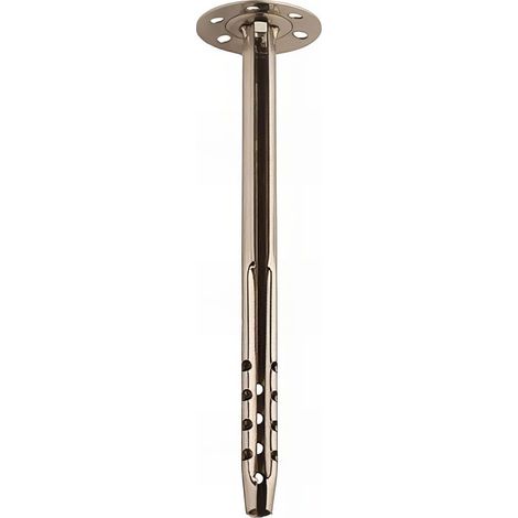 Fixation d'isolant feu acier zingué pour système ITE avec rapport test feu ID Ø8x300mm - Boite de 125 (1/2)