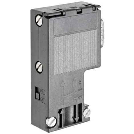 Connecteur PROFIBUS DP Siemens 6ES7972-0BA52-0XA0 - Prise Angulaire 90° Sortie Câble - Sans PG