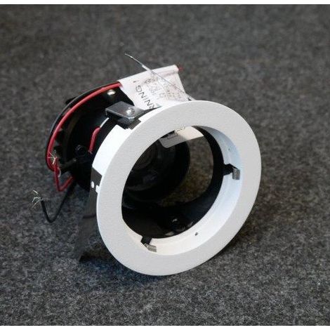 Spot encastre rond blanc orientable Ø 106x108mm LED 5.9W 2700K 1067lm alim 350-500mA (non incl) IP20 iMax II Delta Light