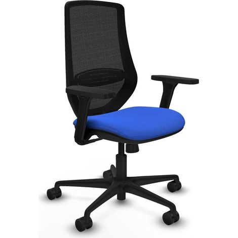Piqueras y Crespo Mardos Sincro Bali silla azul de oficina