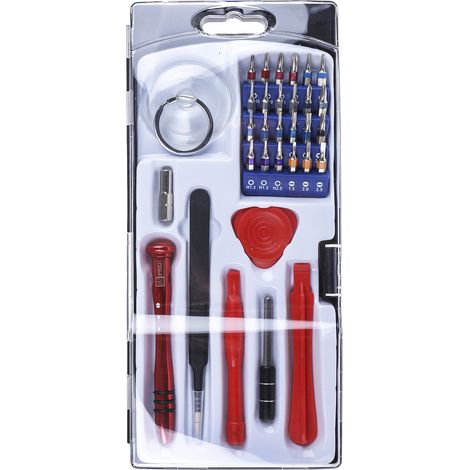 Mallette à outils Réparation téléphonique RS PRO, Jeu de 32 pièces ( Prix pour 1 )