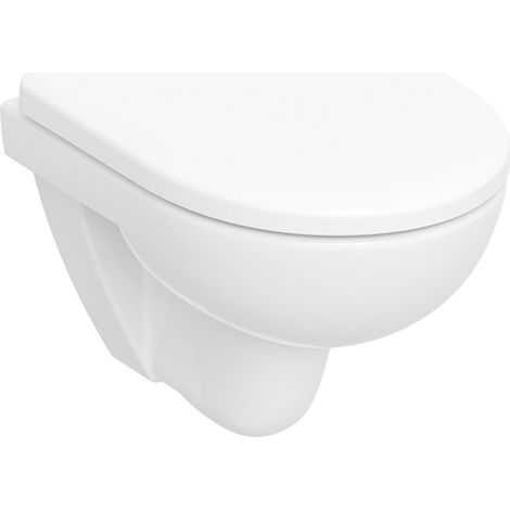 Pack WC suspendu à fond creux Renova compact - Rimfree - avec abattant WC - GEBERIT - 503.188.00.1 (1/5)