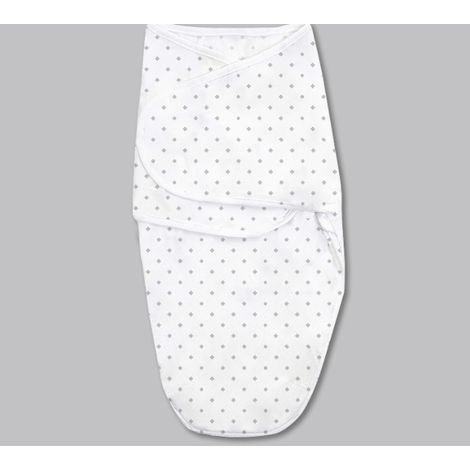 Sac de couchage enveloppant bébé emmaillotage enveloppant anti-coup de pied par anti-choc bébé sac de couchage mignon diamant 56-73cm