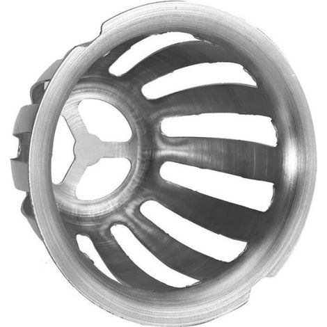 Drain de sol Anti-blocage de Drain de toit de forme ronde d'acier inoxydable de 2 pièces pour le balcon de jardin(7 (1/4)