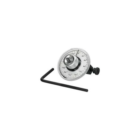 Clé dynamométrique d'angle goniomètre 1/2 pouces, indicateur de couple d'entraînement, jauge d'angle de rotation, outil de garage de voiture, mesure automatique réglable